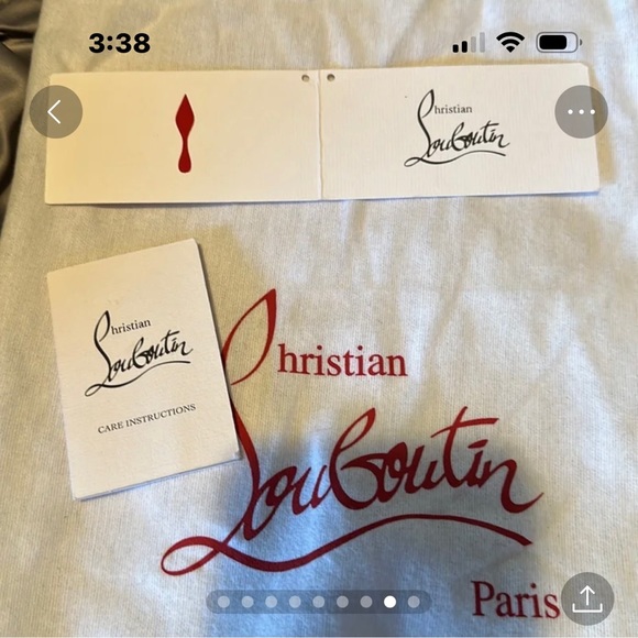 Christian Louboutin Watersnake Handbag - Picture 6 of 8